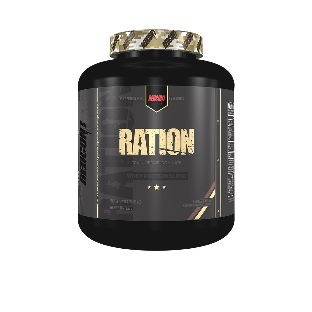RedCon1 Ration - Whey Protein 2270 g /65 servings/ Cookies Cream - зображення 1