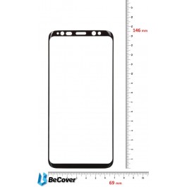 BeCover Защитная пленка Silk Screen Protector для Samsung Galaxy S8 G950 Black (702967)