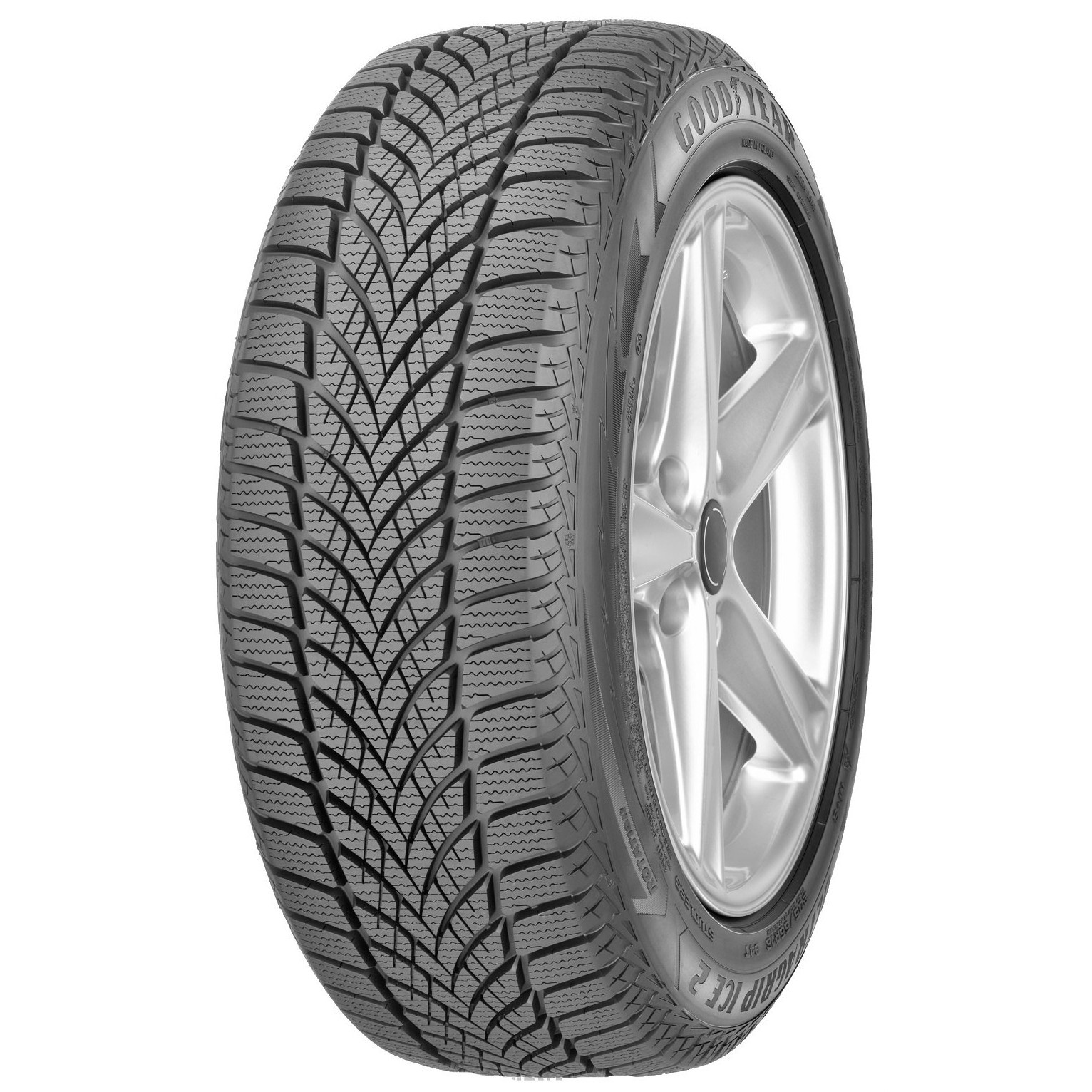 Goodyear UltraGrip Ice 2 (245/50R18 104T) - зображення 1