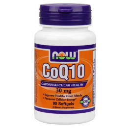 Now CoQ10 30 mg Veg Capsules 90 caps