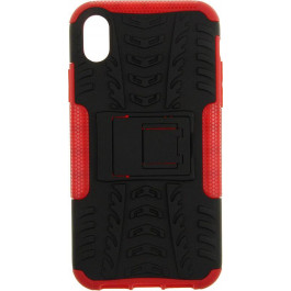 TOTO Dazzle kickstand 2 in 1 case iPhone Xr Red