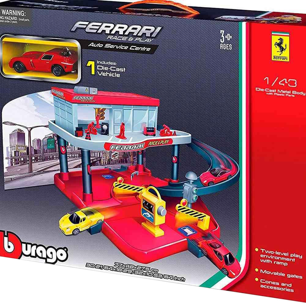Bburago Ferrari (2 уровня, 1 машинка 1:43) (18-31231) - зображення 1