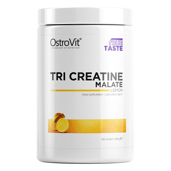 OstroVit Tri-Creatine Malate 500 g /200 servings/ Lemon - зображення 1