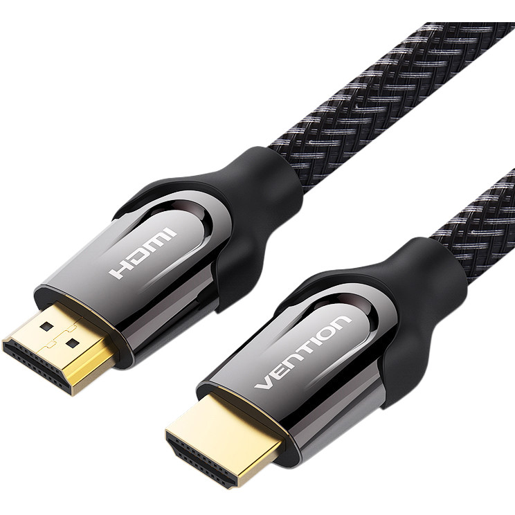 Vention Nylon Braided Low Profile HDMI Cable 1.5m (VAA-B05-B150) - зображення 1