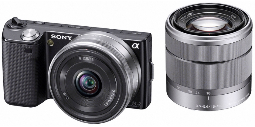 Sony NEX-5D (16mm+18-55mm) - зображення 1