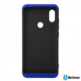 BeCover Super-protect Series для Xiaomi Redmi Note 6 Pro Black-Blue (703078)