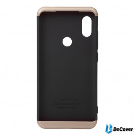 BeCover Super-protect Series для Xiaomi Redmi Note 6 Pro Black-Gold (703079)