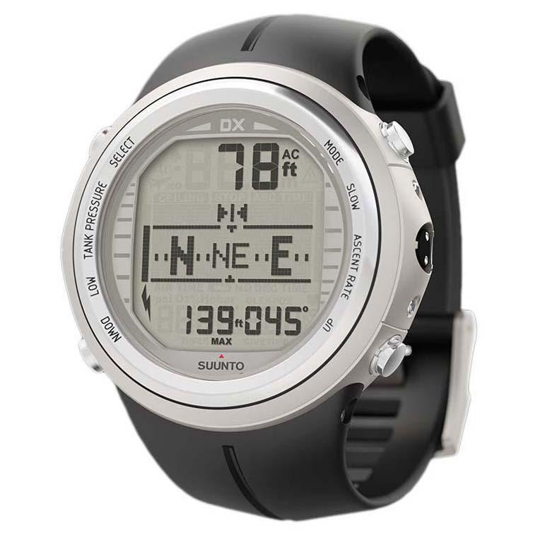 Suunto DX Dive Computer, Silver Elastomer (SS021116000) - зображення 1