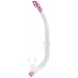 Cressi Top Junior Snorkel, Transparent-Pink (AES 269040)