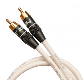 SUPRA Cables SUBLINK 1RCA-1RCA WHITE 6M
