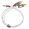 SUPRA Cables MP-CABLE MINI PLUG-2RCA 0.5m - зображення 2