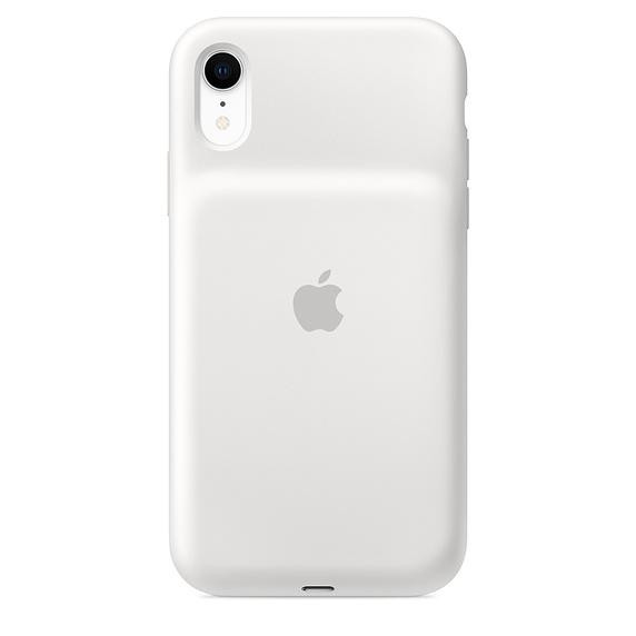 Apple iPhone XR Smart Battery Case - White (MU7N2) - зображення 1