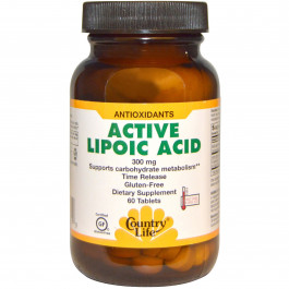 Country Life Active Lipoic Acid 300 mg 60 tabs
