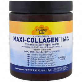Country Life Maxi-Collagen C&A + Biotin 213 g /30 servings/