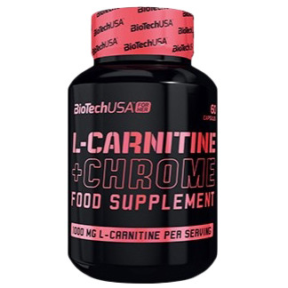 BiotechUSA L-Carnitine + Chrome 60 caps - зображення 1