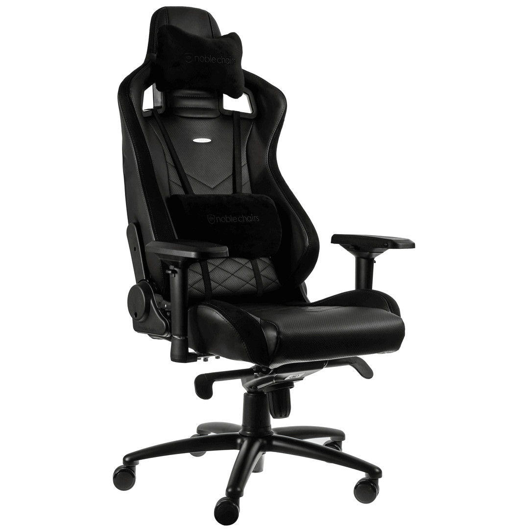 Noblechairs Epic PU leather black (NBL-PU-BLA-002) - зображення 1