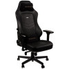 Noblechairs Hero real leather black (NBL-HRO-RL-BLA) - зображення 1