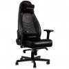 Noblechairs Icon real leather black (NBL-ICN-RL-BLA) - зображення 1