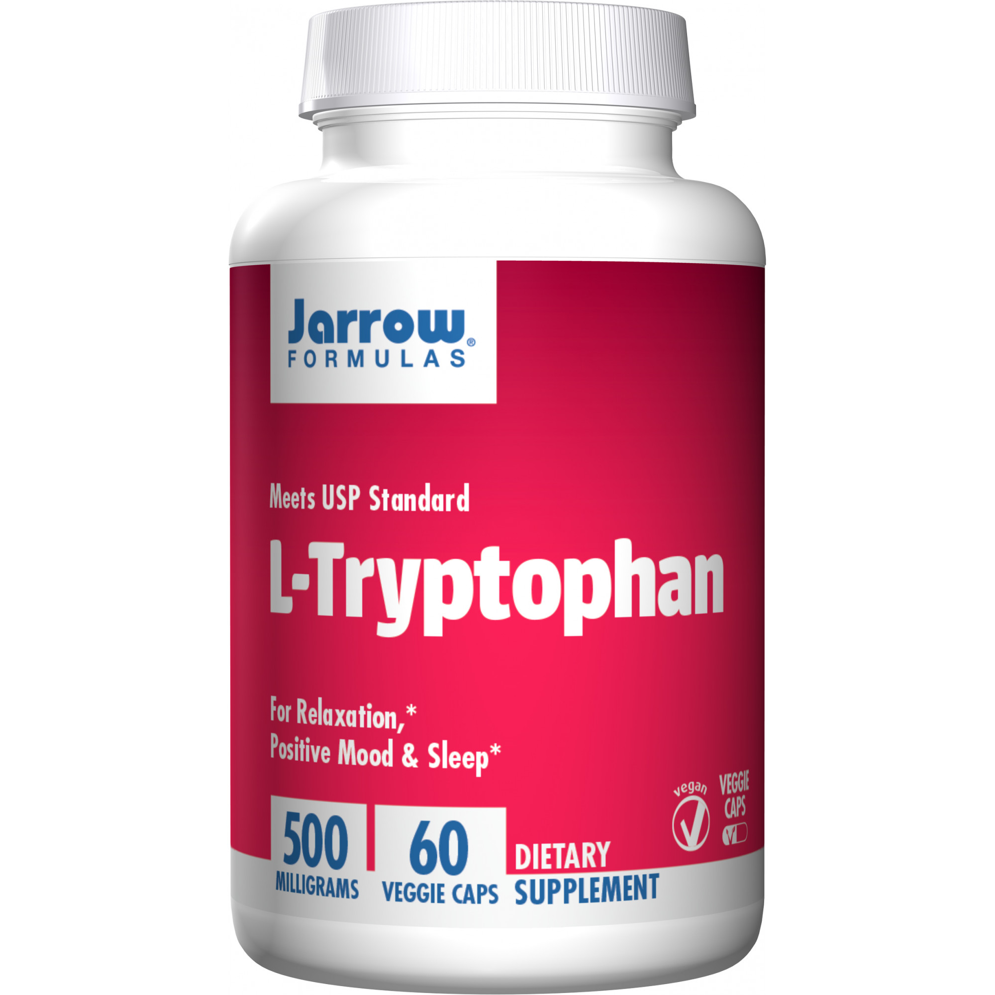 Jarrow Formulas L-Tryptophan 500 mg 60 caps - зображення 1