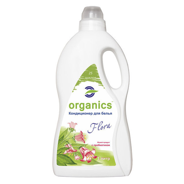 Organics Био-ополаскиватель для белья Flora 1 л - зображення 1