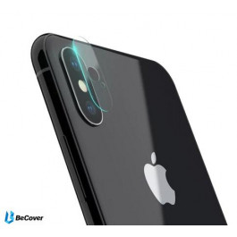 BeCover Защитное стекло BeCover для камеры Apple iPhone X/XS (703032)