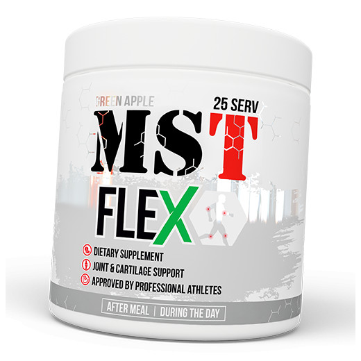 MST Nutrition Flex Powder 250 g /25 servings/ Green Apple - зображення 1