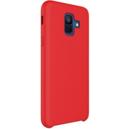 TOTO Liquid Silicone case Samsung Galaxy A6 2018 A600F Red
