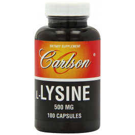 Carlson Labs L-Lysine 500 mg 100 caps