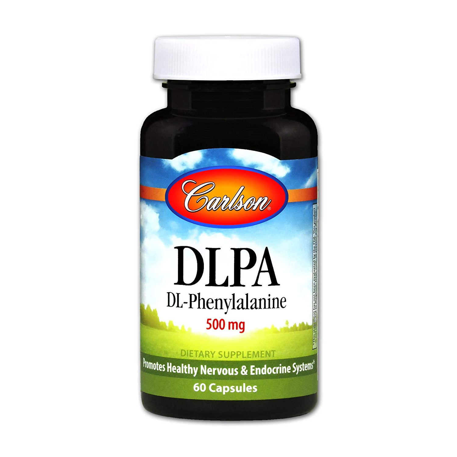 Carlson Labs DLPA /DL-Phenylalanine/ 500 mg 60 caps - зображення 1