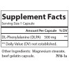 Carlson Labs DLPA /DL-Phenylalanine/ 500 mg 60 caps - зображення 4