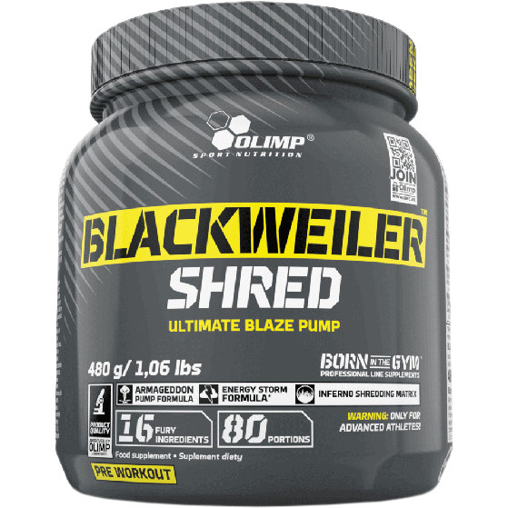 Olimp Blackweiler Shred 480 g /80 servings/ Orange - зображення 1