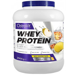 OstroVit Whey Protein 2000 g /66 servings/ Apple Pie
