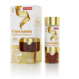 Nutrend Curcumin+Bioperine+Vitamin D 60 caps