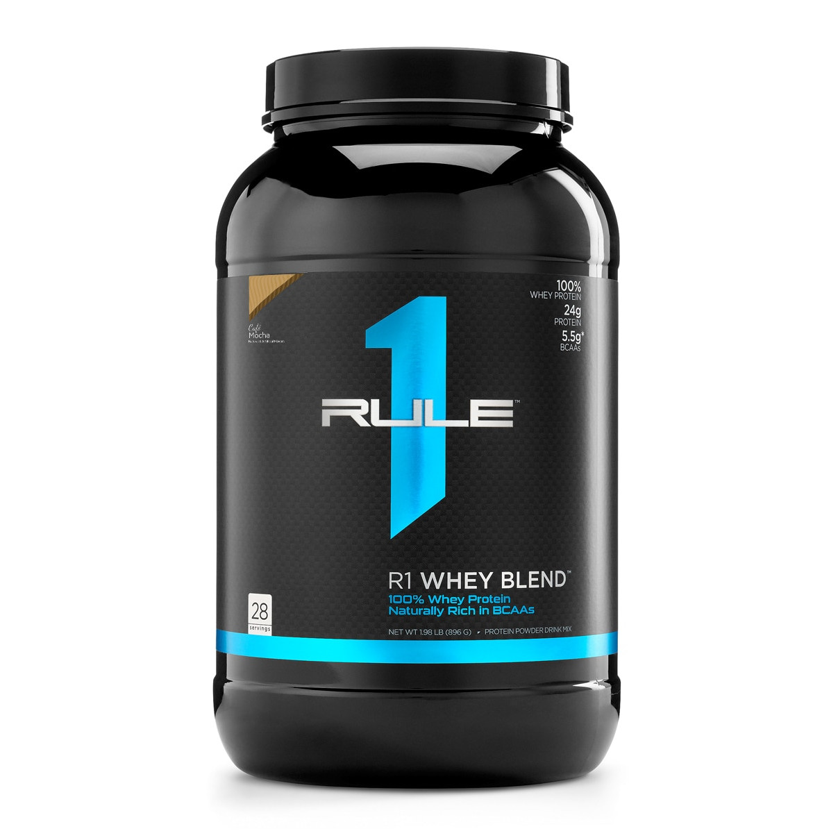 Rule One Proteins R1 Whey Blend 908 g /28 servings/ Cafe Mocha - зображення 1