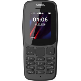 Nokia 106 New DS Grey (16NEBD01A02)