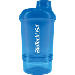   BiotechUSA Wave+ Nano 300ml /+150ml/ Shaker / light blue