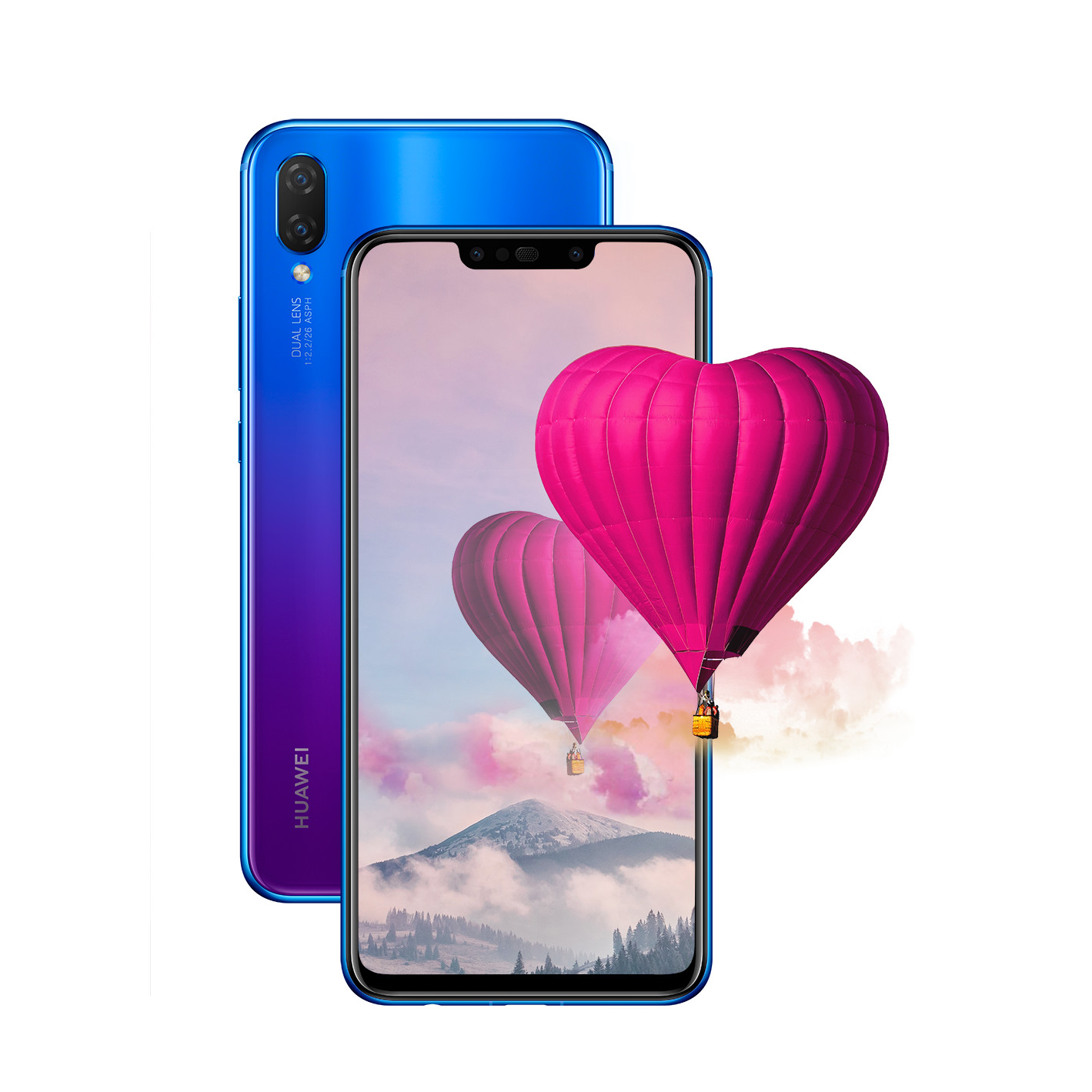 HUAWEI P smart+ 4/64GB Iris purple (51092TFD) - зображення 1