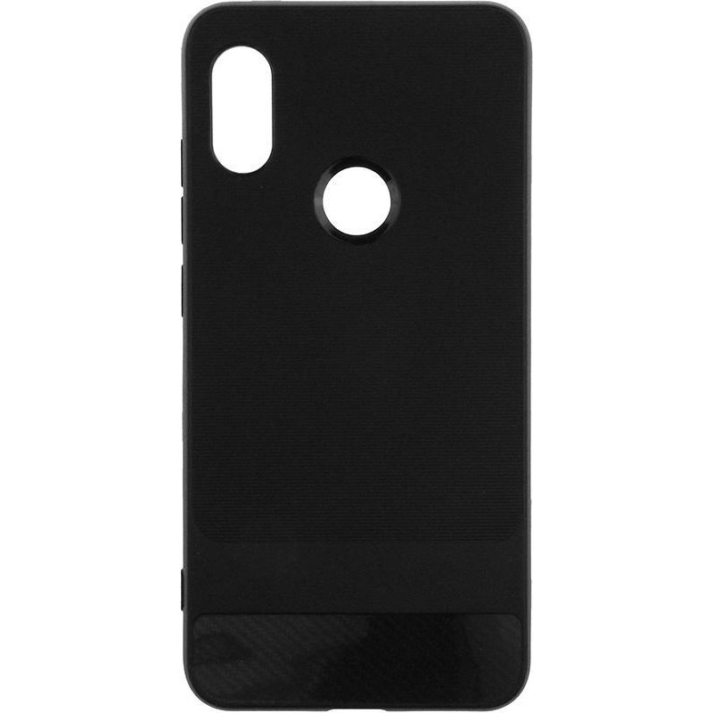 TOTO Line 1.2mm TPU case Xiaomi Redmi Note 6 Pro Black - зображення 1