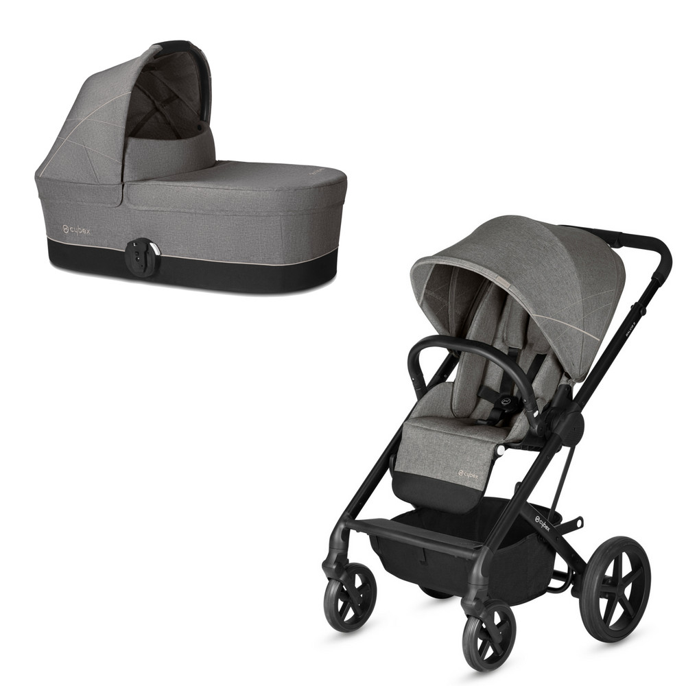 Cybex balios s manhattan sale grey