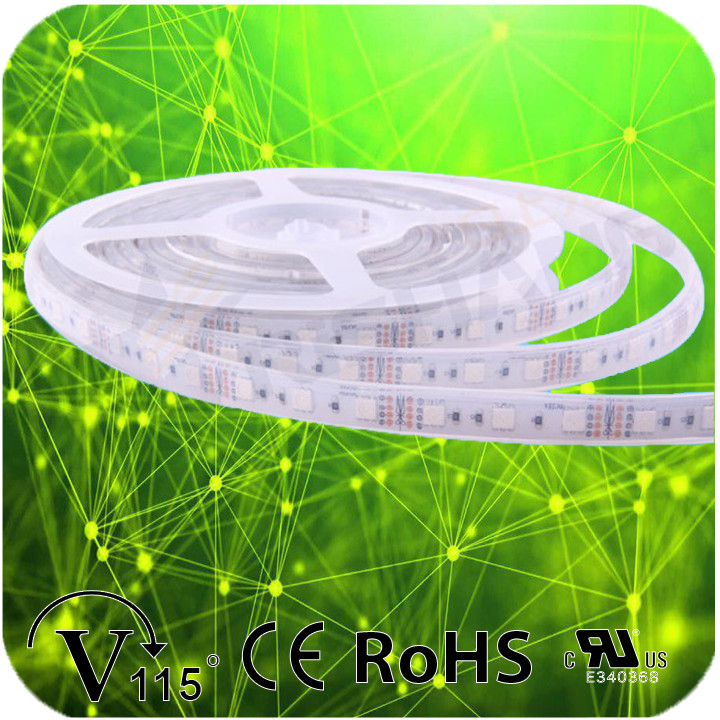 Rishang LED лента 5050-60-IP67-RGB-12-12 RN3260AQ - зображення 1