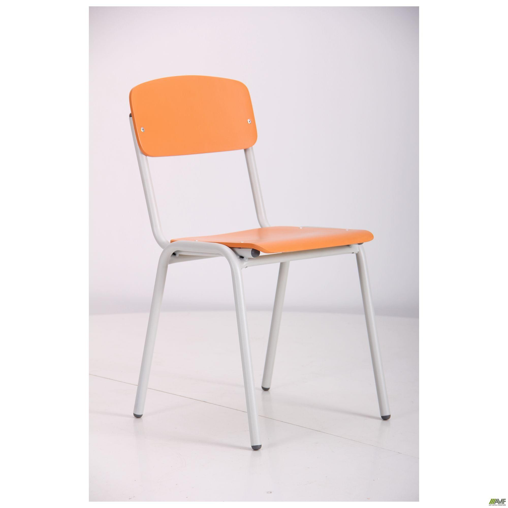 Art Metal Furniture Ученический №3 серый RAL 7035/апельсин (290890) - зображення 1