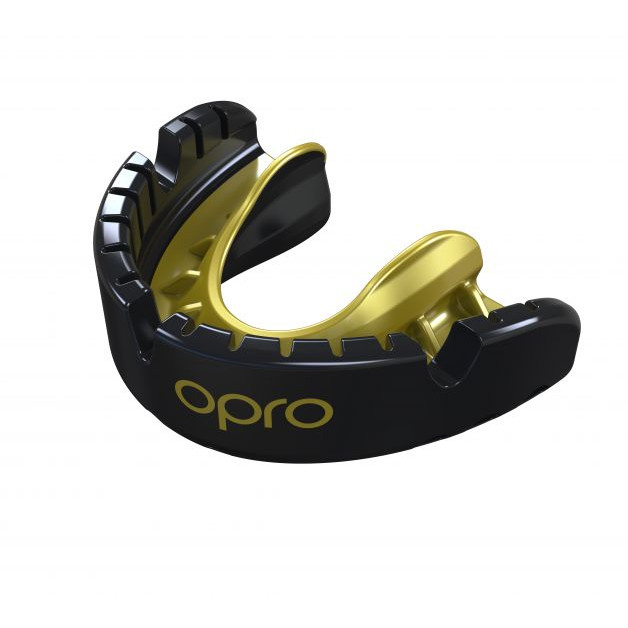 Opro Gold Mouthguard for Braces Black/Gold (002227005) - зображення 1