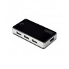 Digitus Hub 4-port USB 2.0 HighSpeed, Power Supply, Black-Silver (DA-70222) - зображення 1