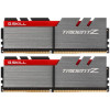 G.Skill 16 GB (2x8GB) DDR4 3600 MHz Trident Z Silver/Red (F4-3600C17D-16GTZ) - зображення 1