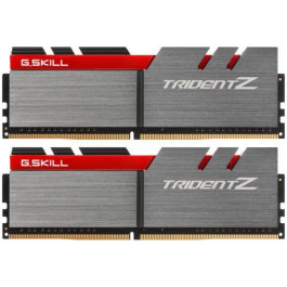 G.Skill 16 GB (2x8GB) DDR4 3600 MHz Trident Z Silver/Red (F4-3600C17D-16GTZ)