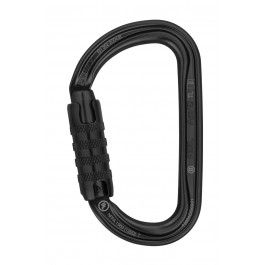 Petzl Am’D Triact-Lock Black Carabiner (M34A TLN)