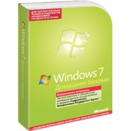 Microsoft Windows 7 Домашня базова Російська (F2C-00545)