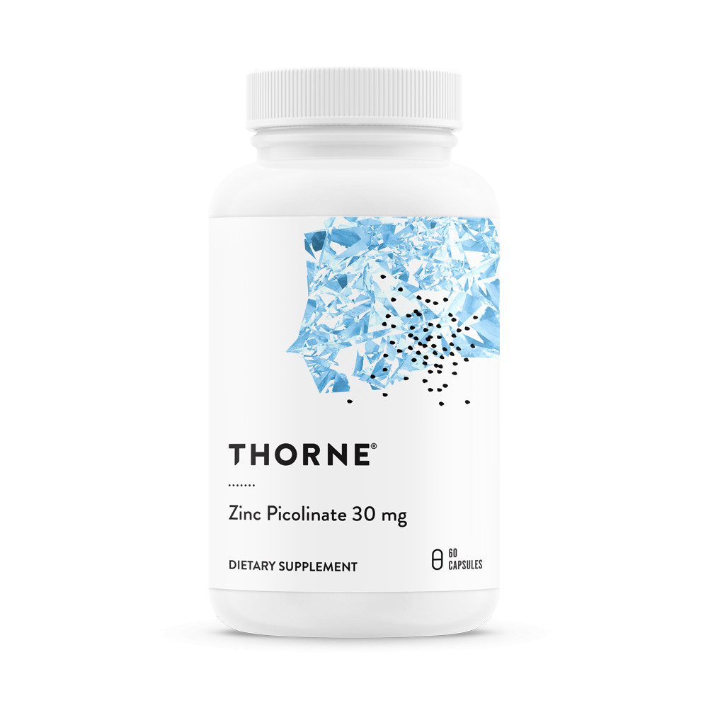 Thorne Zinc Picolinate 30 mg 60 caps - зображення 1