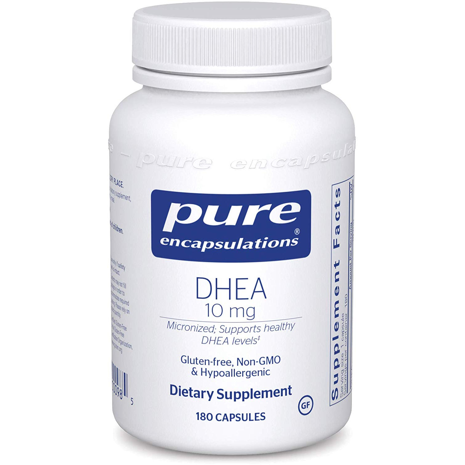 Pure Encapsulations DHEA 10 mg 180 caps - зображення 1