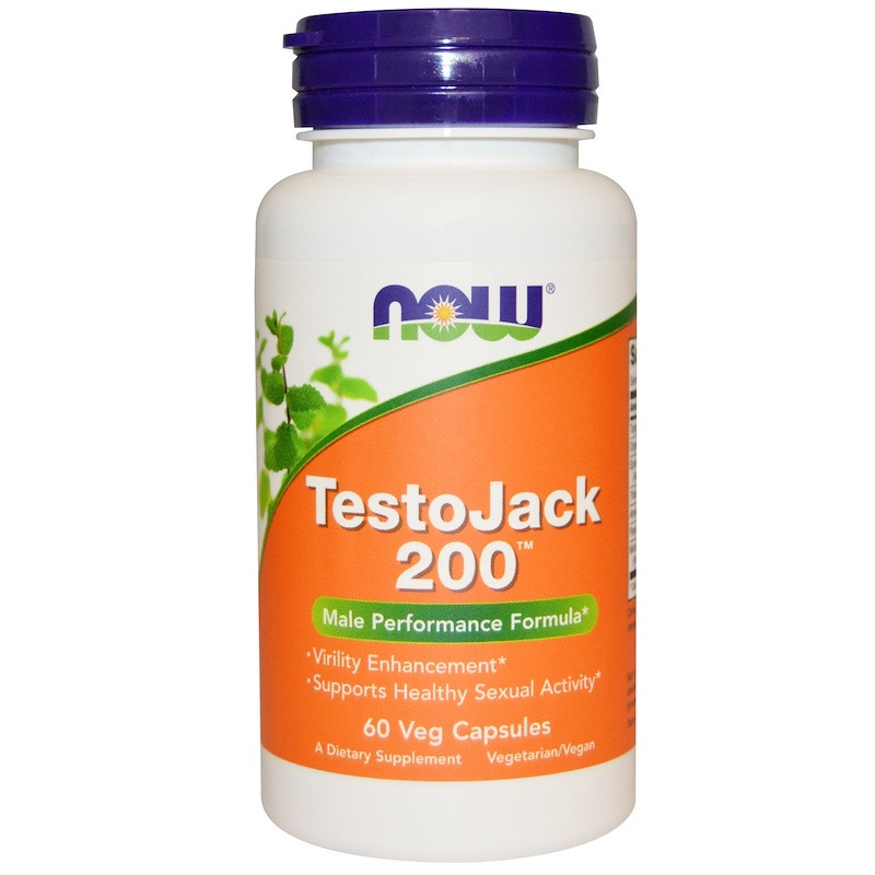 Now TestoJack 200 Veg Capsules 60 caps - зображення 1